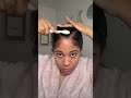 V part ponytail on natural hair #shorts #curlyhairstyles #hairstyletutorial