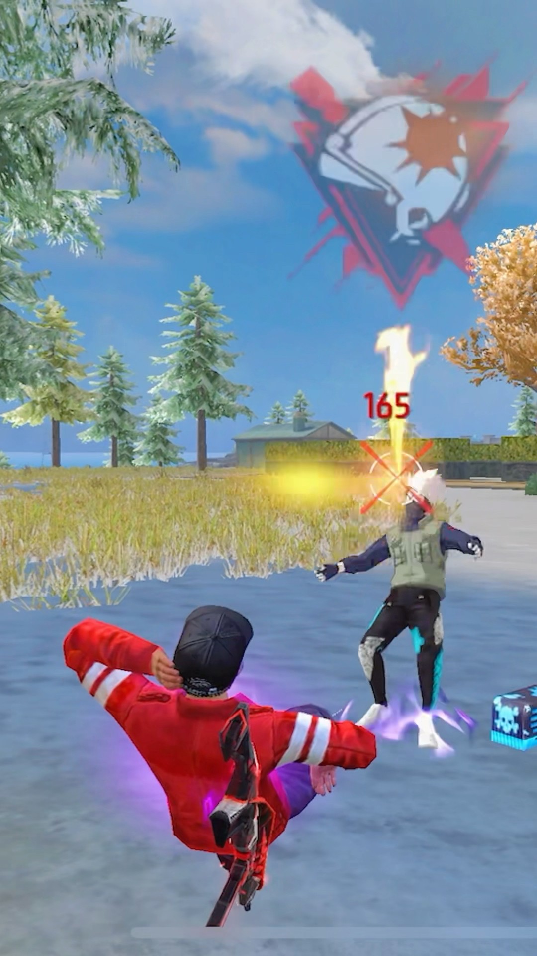 PARÉ LA PARTIDA PARA ELIMINAR A ESTE  HACKER ? - #freefire