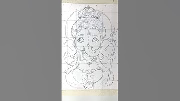 Ganesha Drawing, #shorts #drawing #art #ganesh #ganeshchaturthi