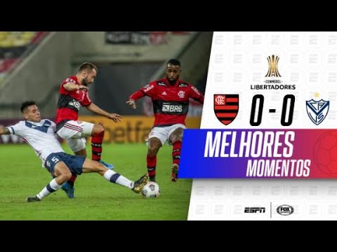 EMPATE E LIDERANÇA DO GRUPO! Melhores momentos de Flamengo 0 x 0 Vélez na Libertadores