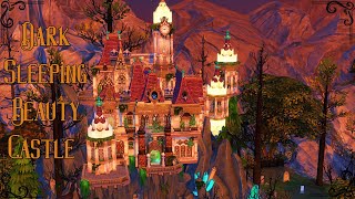 Vampire Sleeping Beauty Castle| The Sims 4 Speed Build