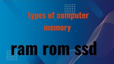 Types of computer memory कंप्यूटर मेमोरी के प्रकार computer knowledge questions for government exam 