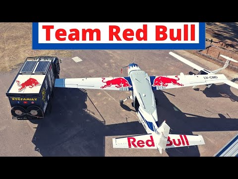 249 red bull donne des ailes // aux commandes d&rsquo;un avion