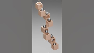 Marble Loop 7 #3d #blender3d #marbleloop #loop #marblerun