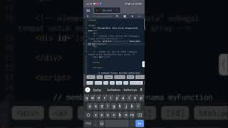 Tutorial dan penjelasan mengenai Menampilkan Data Array dengan DOM-HTML