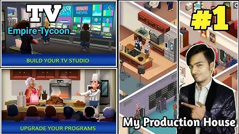 tv empire tycoon idle management game || let