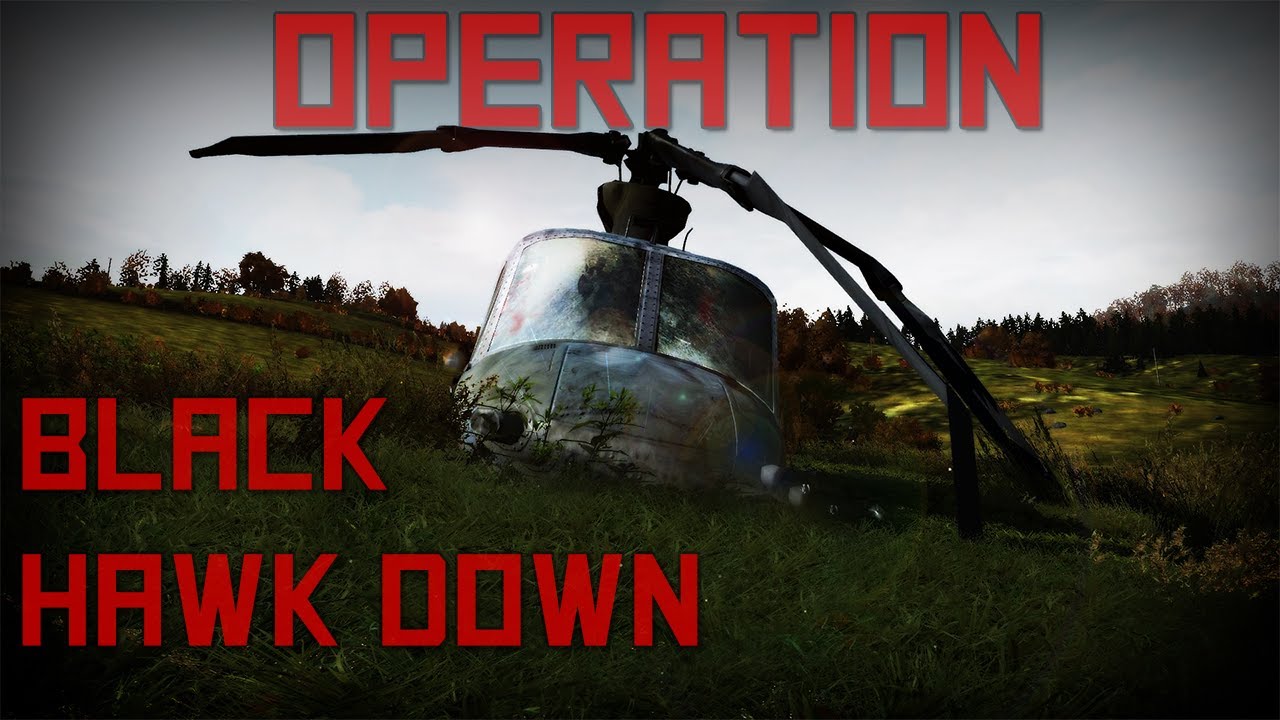 black hawk down in arma 3 black hawk down in arma 3