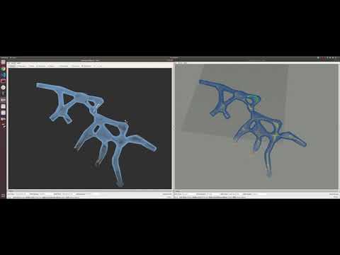 RRT-based Exploration Algorithm in Random Cave Environment [NUC Drone setup]