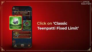 Play Junglee Teen Patti Fixed limit #teenpatti #cardgames screenshot 1