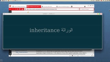 106 Java intro Inheritance الوراثة جافا
