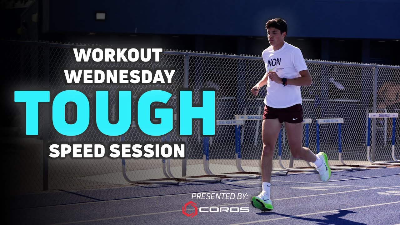 Stanford Commit Evan Noonan's Tough Sub-4 Mile Speed Training Session  | Workout Wednesday
