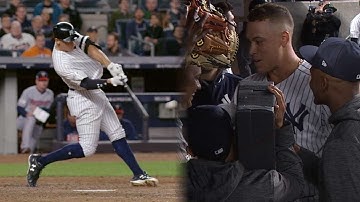 AL WC: Judge lines a two-run jack to left field