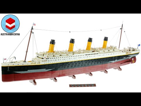 LEGO Titanic Speed Build - Creator 10294 - Longest LEGO Set ever