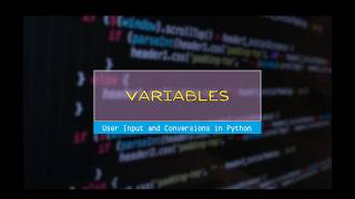 User Input and Conversions in Python