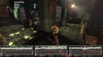 Batman: Arkham City ·· Linux Benchmark ·· vanilla Wine vs Staging vs Gallium Nine