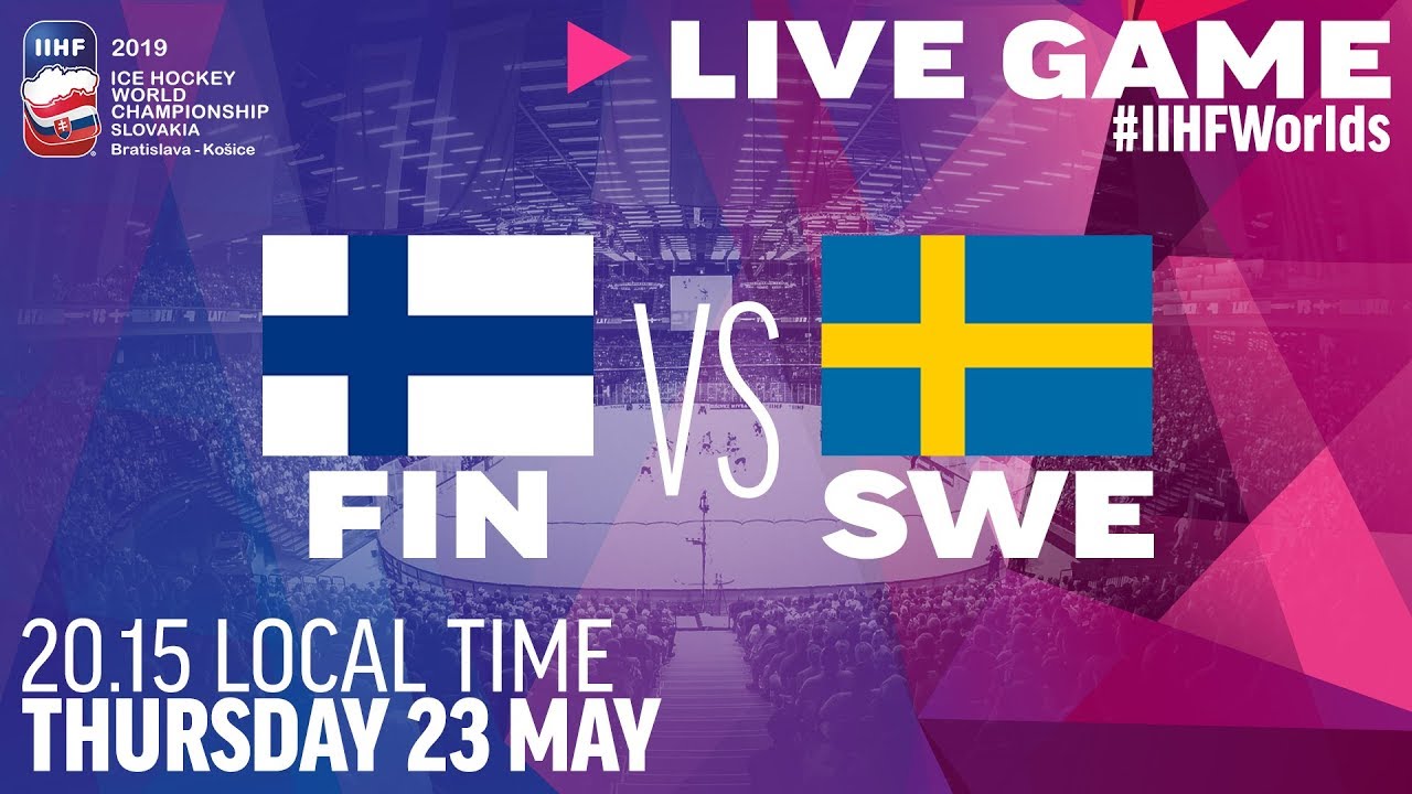 Finland-Sweden Quarterfinals Full Game 2019 IIHF Ice Hockey World Championship