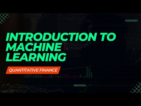 Introduction to Machine Learning for Quantitative Finance by Eric Hamer - 15th June 2017