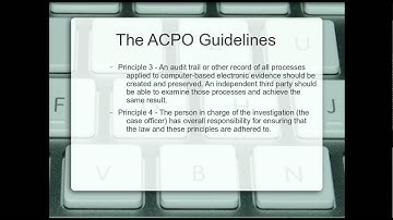Computer Forensic Examinations 2 - The Rules.mpeg