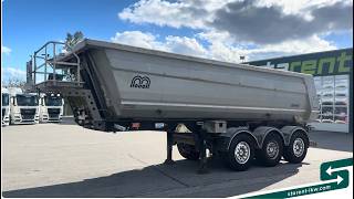 Menci 3-Achs Kipper 27m³ Alufelgen Liftachse SAF - Achsen TR26290, www.starent-lkw.com