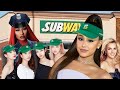 Celebrities at subway