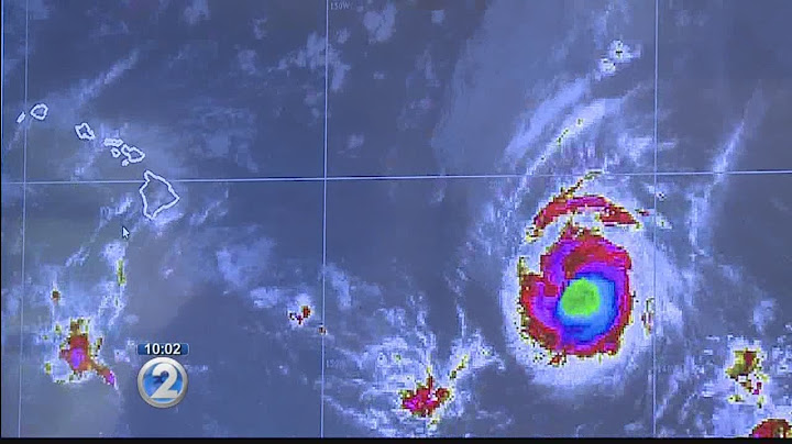 Hawaii Island prepares for possible effects of Tropical Storm Madeline