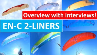 Testing all EN-C 2-Liners  | STUBAI CUP | Interviews and paragliding impressions