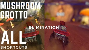 Beach Buggy Racing | Gameplay | Mushroom Grotto | Elimination | Sunshine Sprint Level 9 #games #game
