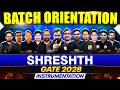 GATE 2028 Preparation | Intrumentation Engineering | Shreshth Batch Orientation