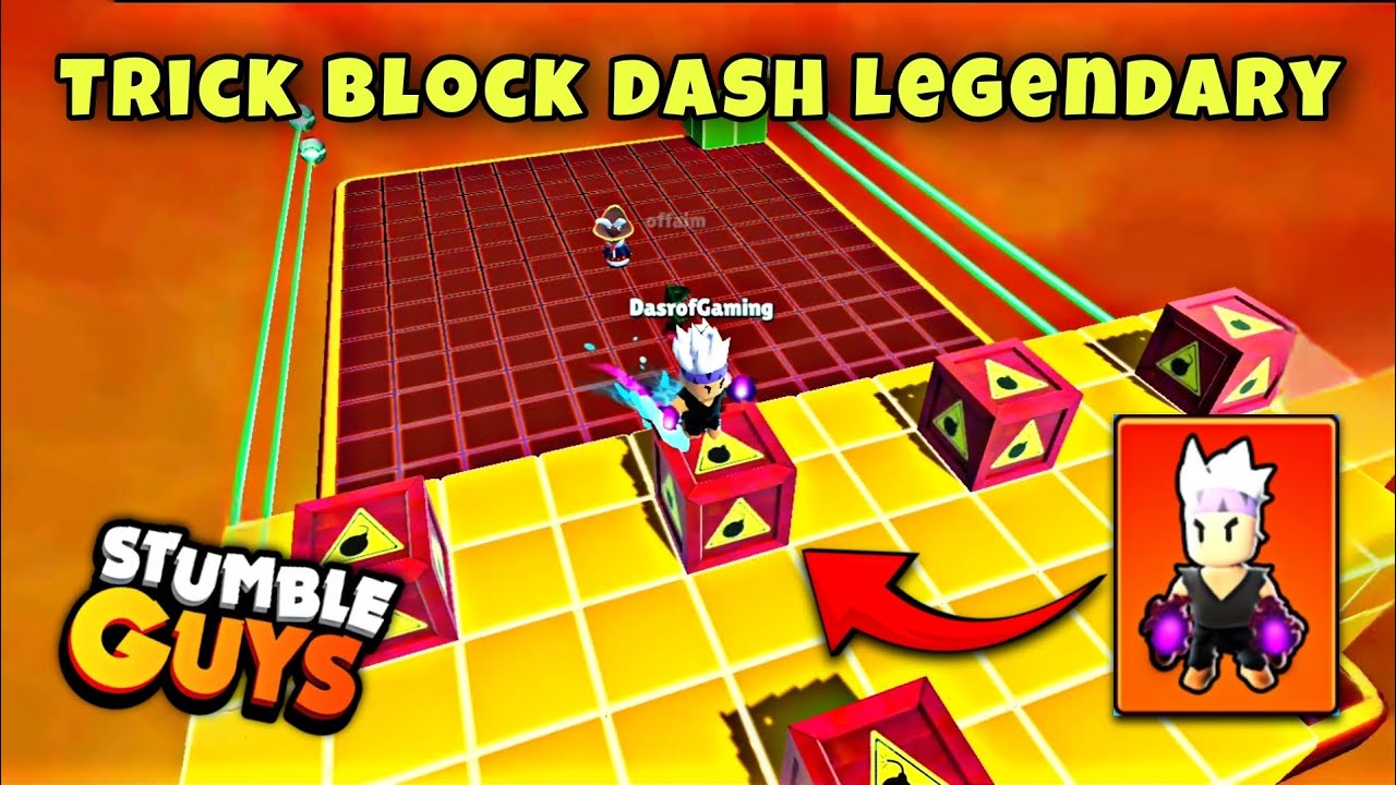 Trick block dash legendary #stumbleguys