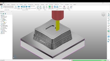 Autodesk PowerMill 2019 -Model area clearance - TUTORIAL 1