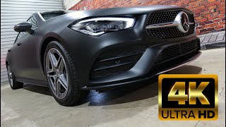 2023 Mercedes CLA Satin Black Full Wrap