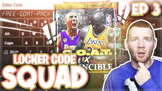 LOCKER CODE SQUAD #3 - GUARANTEED GOAT/INVINCIBLE LOCKER CODE!! NBA 2K21 MYTEAM!!