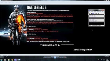 How to fix Battlefield 3 BSOD,Freezing Crash