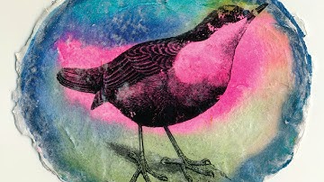 Image Transfer on Fiber Paste : Golden A-Z Sets