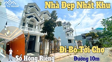 Chủ bán nhà đẹp nhất khu "sổ hồng riêng" đi bộ tới chợ trường học đường 10m