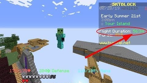 How to FLY *NO HACKS* in Hypixel skyblock!!