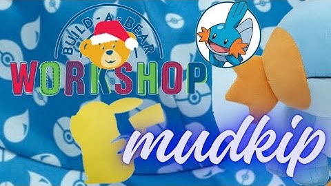 Build A Bear Mudkip Pokemon Plush Review