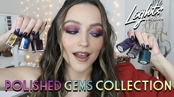 YOUR NEW FAV WINTER NAILS!!! Lights Lacquer Gem Co...