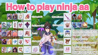 Rom ninja aa equip and how to play