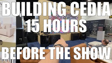 CEDIA 2025 Pre-Show Walkthrough - 15 uur voor de opening + enkele SNEAK PEEK-verrassingen!