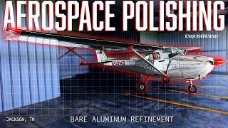 Aircraft Brightwork Polishing | 1970s Cessna Aerospace Surface Refinement | Aviation Detailing