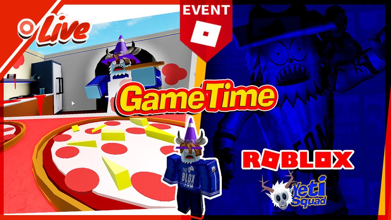 Live Roblox Games Pizza Party Event With Admin And Dev Items - live roblox games pizza party event with admin and dev items popula games hello quest