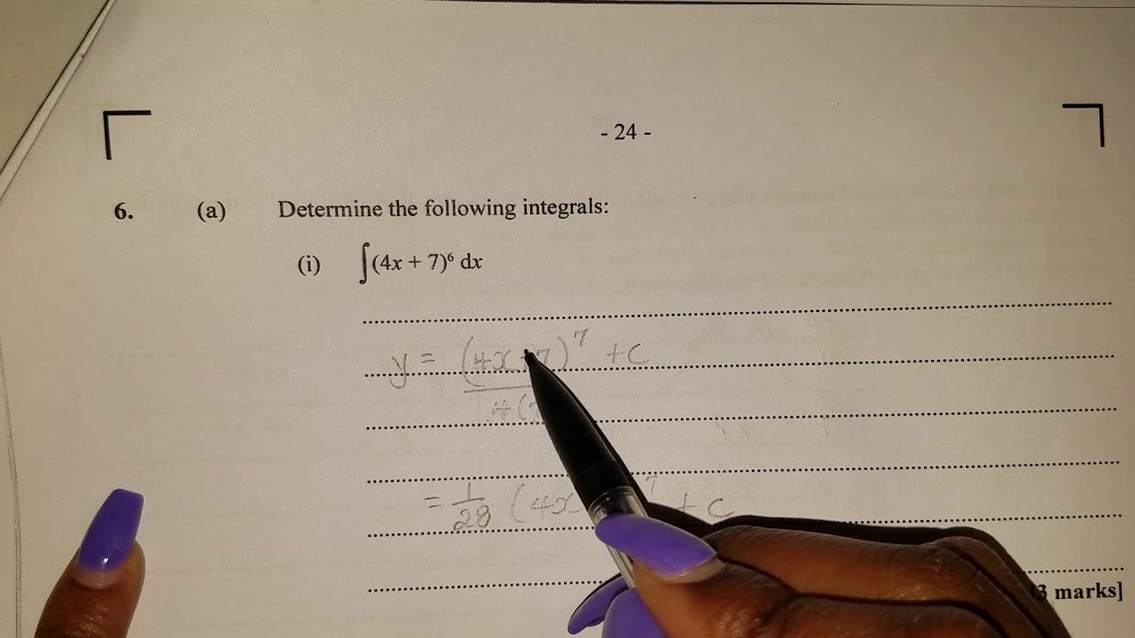 CAPE 2016 Integrated Math Section C Solution - YouTube