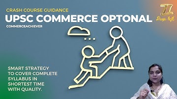 UPSC Commerce Optional - CRASH COURSE GUIDANCE