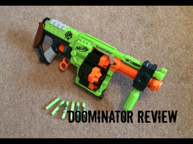 Nerf Strike Doominator Unboxing, Review, & Firing Test -