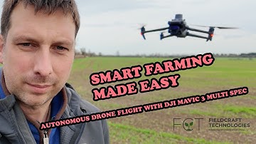 Smart Farming Made Easy: Autonomous Drone Flights with DJI Mavic 3 Multispectral