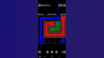 How To Solve Flow Free Blue Pack Level 9 5x5 Board Easy Walk Through Solution Walkthrough