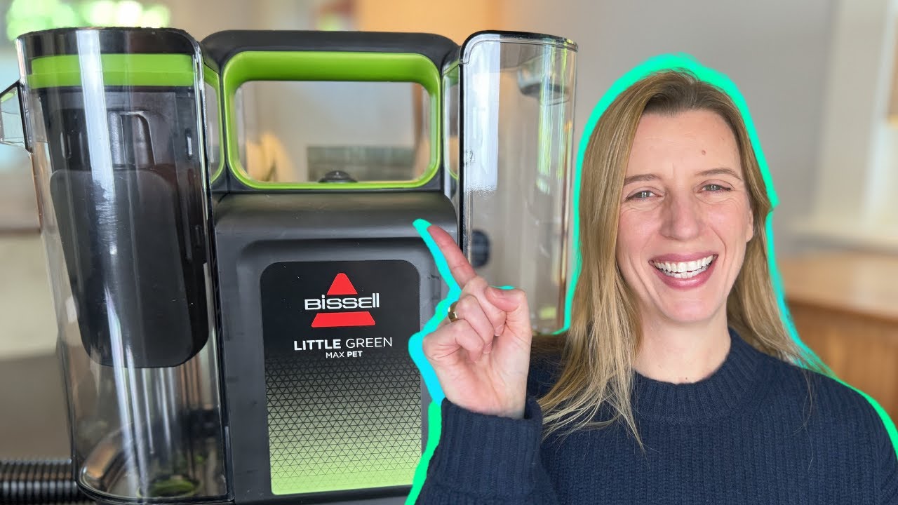 Effortlessly Spot Clean with The New BISSELL Little Green Max Pet!