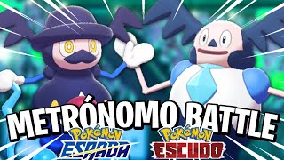 ¡¡MR RIME vs MR MIME GALAR!! - Metrónomo Battle en Pokémon ESPADA y ESCUDO con Esplayon