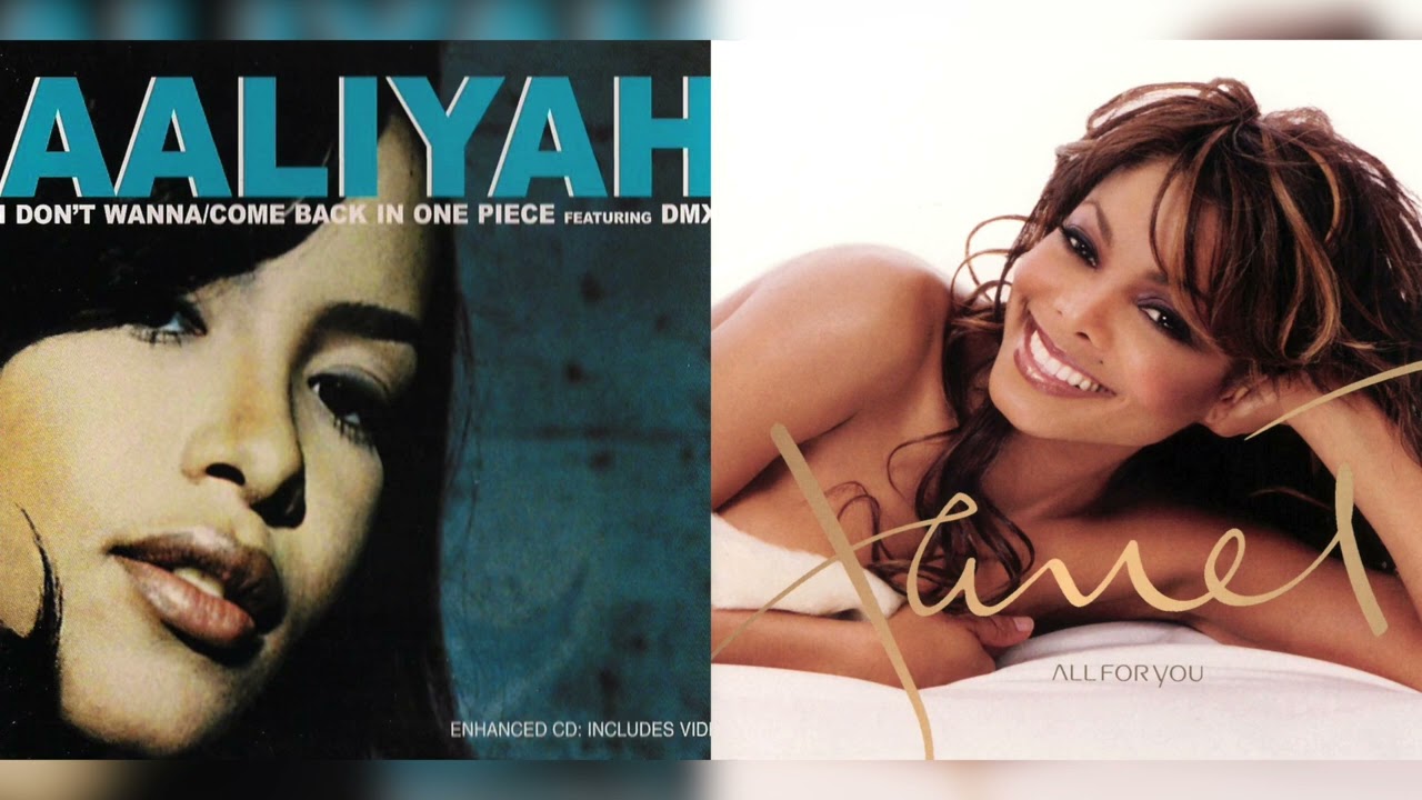 専用 2枚セット AALIYAH、JANET JACKSON What I shared with u ever sacred everlasting N it's pure & it will